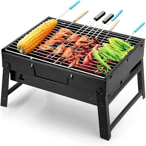 buy yoursty barbecue grill portable bbq charcoal grill smoker grill