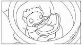 Ponyo Coloring Pages Print Falaise Printable Sur La Ghibli Kids Trulyhandpicked Prints Printables Goldfish Tale Magical Colouring Boy His Popular sketch template