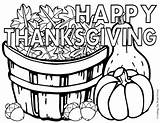 Banner Coloring Pages Getcolorings Thanksgiving Print sketch template