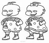 Pages Lil Coloring Durk Rugrats Template Phil Sketch sketch template