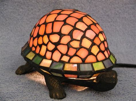 reserved stained glass turtle lamp tiffany style etsy tiffany style