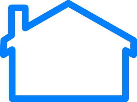outline house clipart