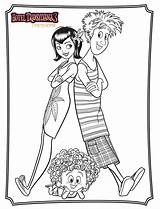 Hotel Transylvania Vacation Summer Coloring Pages Fun Kids sketch template