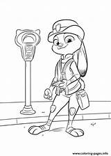 Zootopia Everfreecoloring sketch template