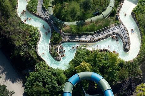 aerophotostock zeewolde luchtfoto vakantiepark center parcs de eemhof tropisch zwembad aqua