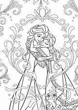 Mandala Elsa Coloriage Mandalas Princesse Ausmalbilder Ausmalbild Colorier Imprimé sketch template