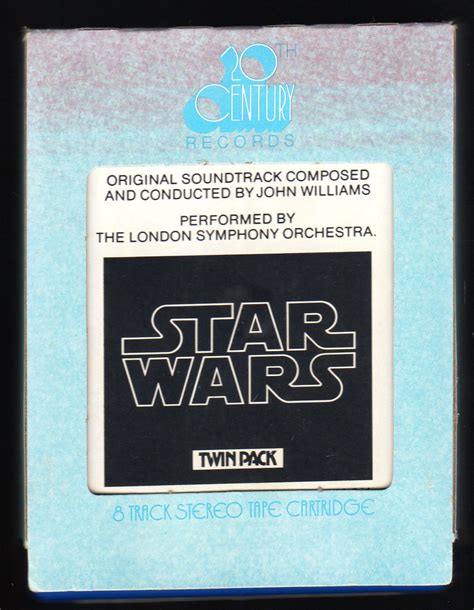 john williams star wars original motion picture soundtrack 1977 20century a32 8 track tape
