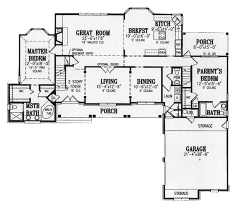 jonesport southern luxury home plan   search house plans