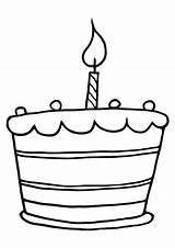 Coloring Cake Birthday Candle Pages Clipart Candles 1st Cupcake Color Print Clipartmag Netart Everfreecoloring sketch template
