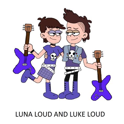 Tumblr The Loud House Luke Loud And Luna Loud Music Rock