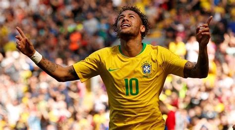 fifa world cup 2018 neymar goal caps impressive brazil win over feisty