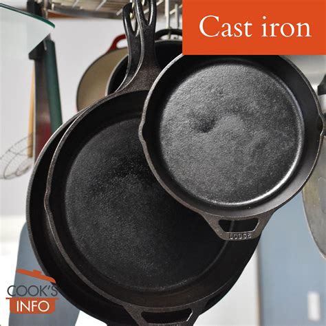 cast iron cooksinfo