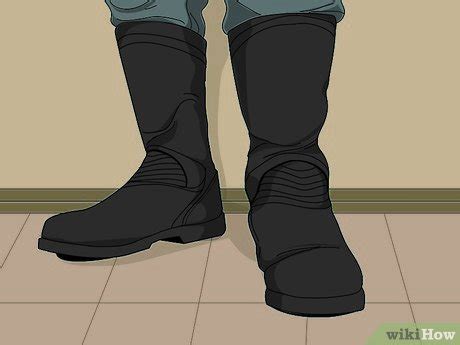 ways  wear biker boots wikihow