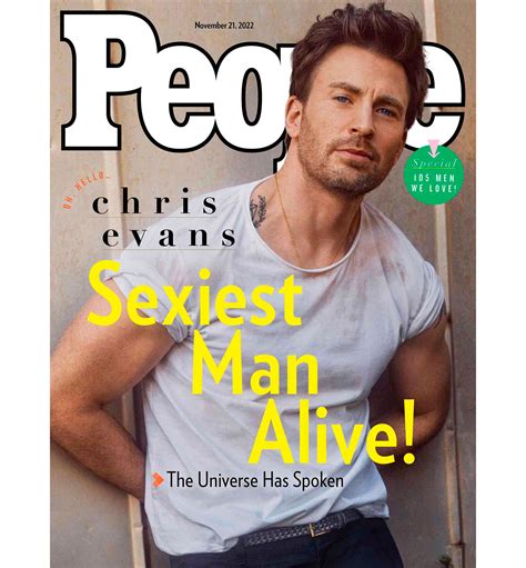 revista people declara a chris evans como el hombre más sexy del mundo