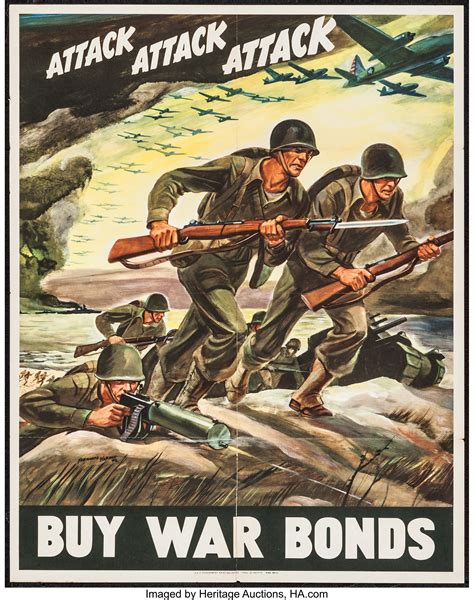 world war ii propaganda  government printing office  lot  heritage auctions