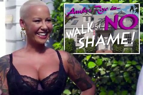 amber rose celebrates sex in walk of no shame video after one night stand irish mirror online