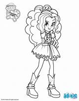 Dazzle Adagio Coloring Pages Hellokids Little Print Color Online Pony sketch template