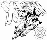 Coloring Wolverine Men Pages Logo Comic Superhero Drawing Printable Kids Xmen Colouring Print Book Animal Simple Fans Action Figure Color sketch template