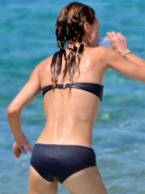 vanessa paradis in bikini on the beach in corsica hawtcelebs