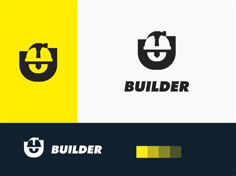 builder logo  ak desain  dribbble