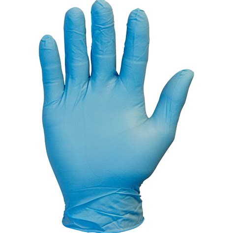 safety zone nitrile gloves powder  latex  medium