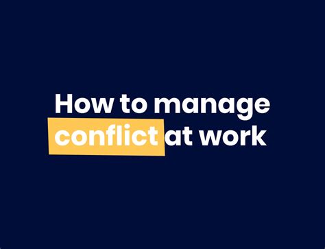 5 conflict management skills every manager should learn hypercontext