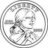 Sacagawea Coloring Pages Getcolorings Printable Getdrawings Print sketch template