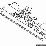 Coloring Ship Pages Drawing Destroyer Andrea Doria Boat Naval Sailboat Getdrawings Battleship Boats Submarine Speedboat sketch template