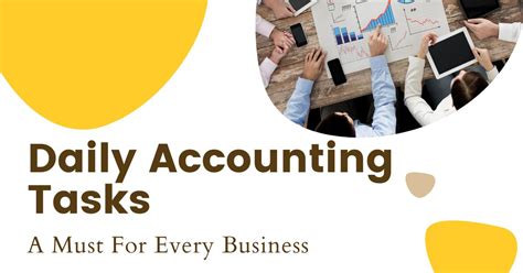 daily accounting tasks     business ledger labs