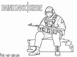 Siege Printable Colouring sketch template