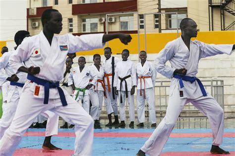 unmiss japanese engineers support  national karate competition