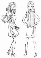 Fashion Coloring Pages sketch template