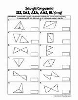 Triangles Sss Sas Congruent Asa Triangle Hl Aas Homework Congruence Unit Proofs Directions sketch template