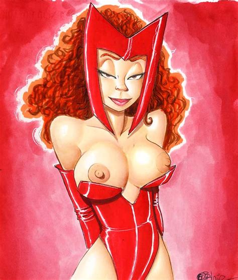 naked redhead scarlet witch magical porn pics luscious