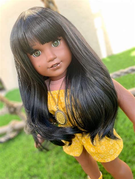 11 Custom Doll Wig Fits American Girl Dolls Journey Etsy