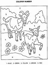 Goats Zahlen Find Ziegen Mungfali sketch template