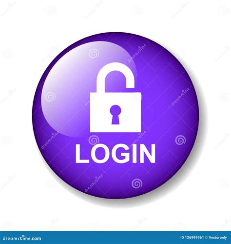 login icon button stock illustration illustration  enter