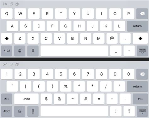 ios  ipad keyboard adds keys symbols  bigger screen resolutions seemingly ready  ipad