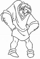 Hunchback Quasimodo Gobbo Disegni Jorobado Colorare Hellokids Planetadibujos Megghy sketch template