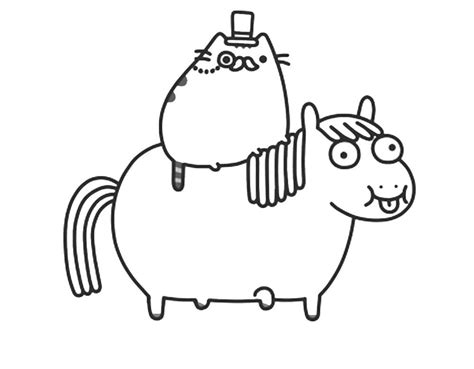 pusheen dragon coloring page  svg png eps dxf  zip file