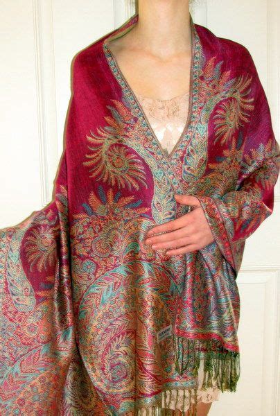 designer pashmina shawls wraps india nepal pashmina silk
