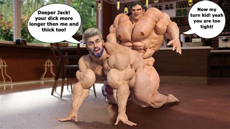 Rule 34 3d Artwork Abs Anal Anal Sex Barefoot Biceps Bodybuilder