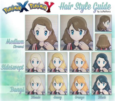boy pokemon  hairstyles male hair styles colors pokemon