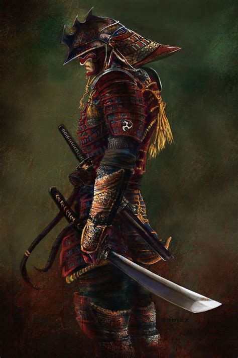 samurai art images  pinterest