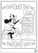 Coloring Mickey Clubhouse Mouse Print Dinokids Close sketch template