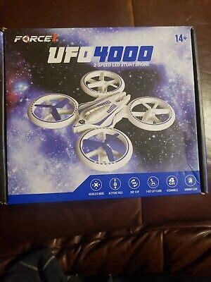 force ufo  mini drone  kids   ch remote  speed led stunt drone  ebay