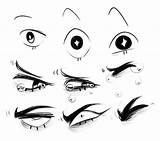 Referencias Ojos Galactibun Draw Expressions Spibbles Bocetos Pasos Expresiones Drawingtipss sketch template
