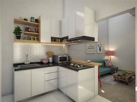 desain dapur minimalis modern terbaru  dekor rumah model