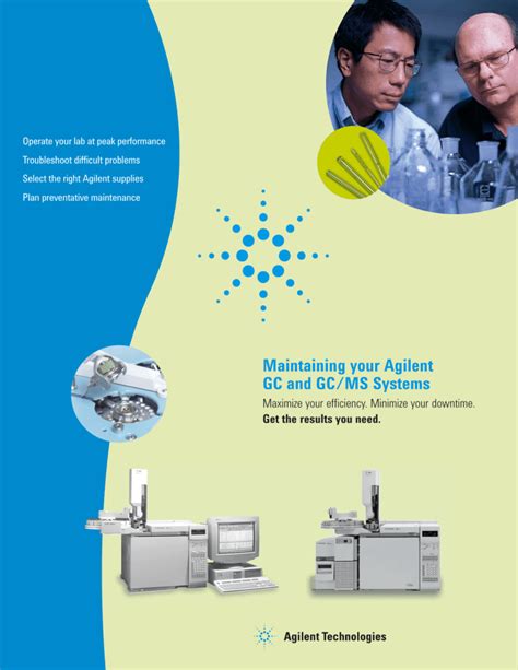 maintaining  agilent gc  gcms systems