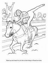 Rider Stampede Horse Colouring Dixie Quote sketch template